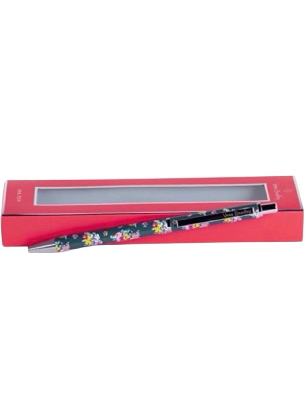 Vera Bradley Metal Click Pen (Tossed Posies) (NWT) - Picture 2 of 6